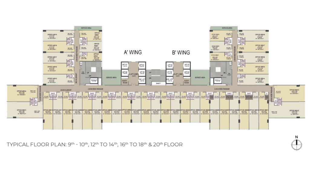 Emperia C2 Turbhe Navi Mumbai Site and Floor Plan