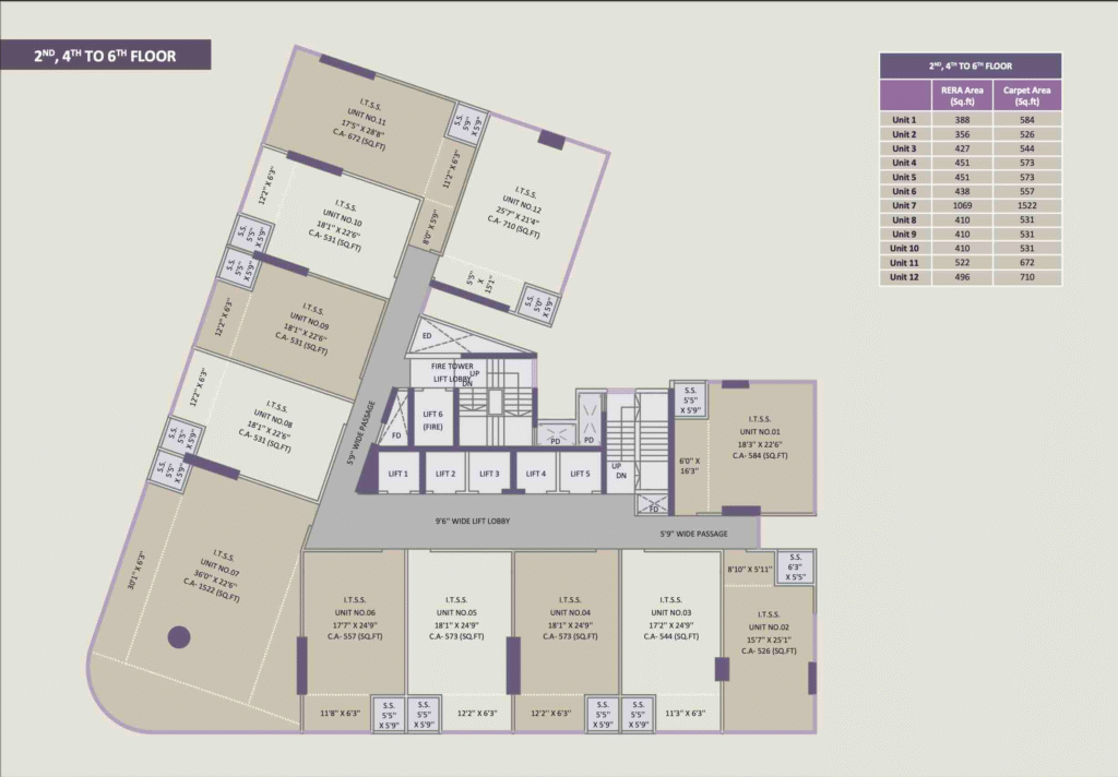 Emperia Site Map and Floor Plan