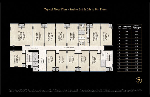 Fenkin 9 Site Map and Floor Plan