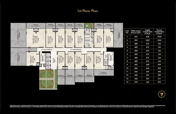 Fenkin 9 Site Map and Floor Plan
