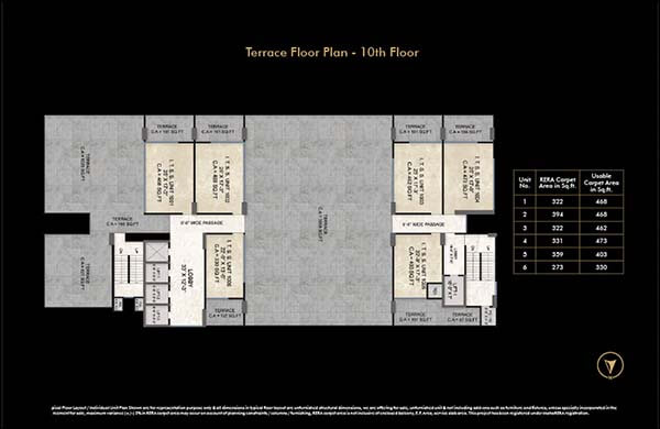 Fenkin 9 Site Map and Floor Plan
