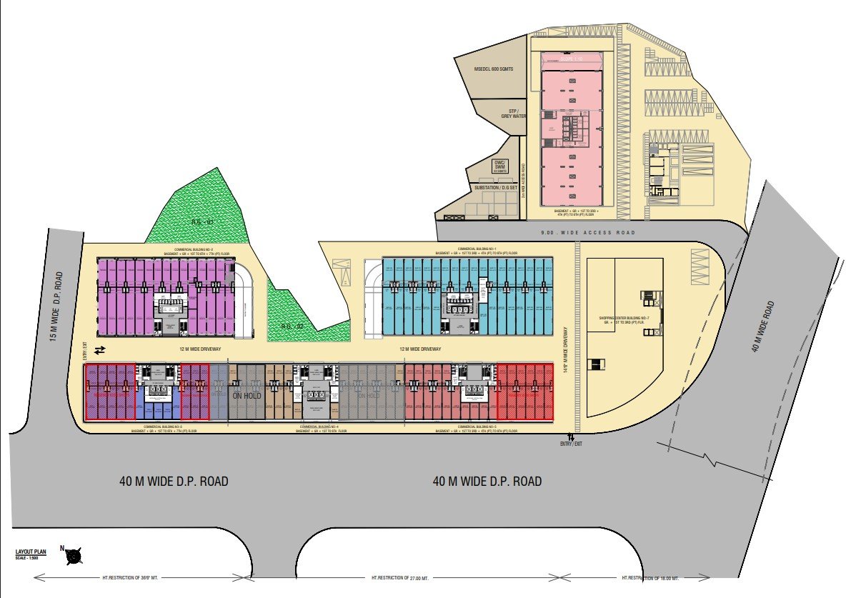 Regency Business Park Site Map