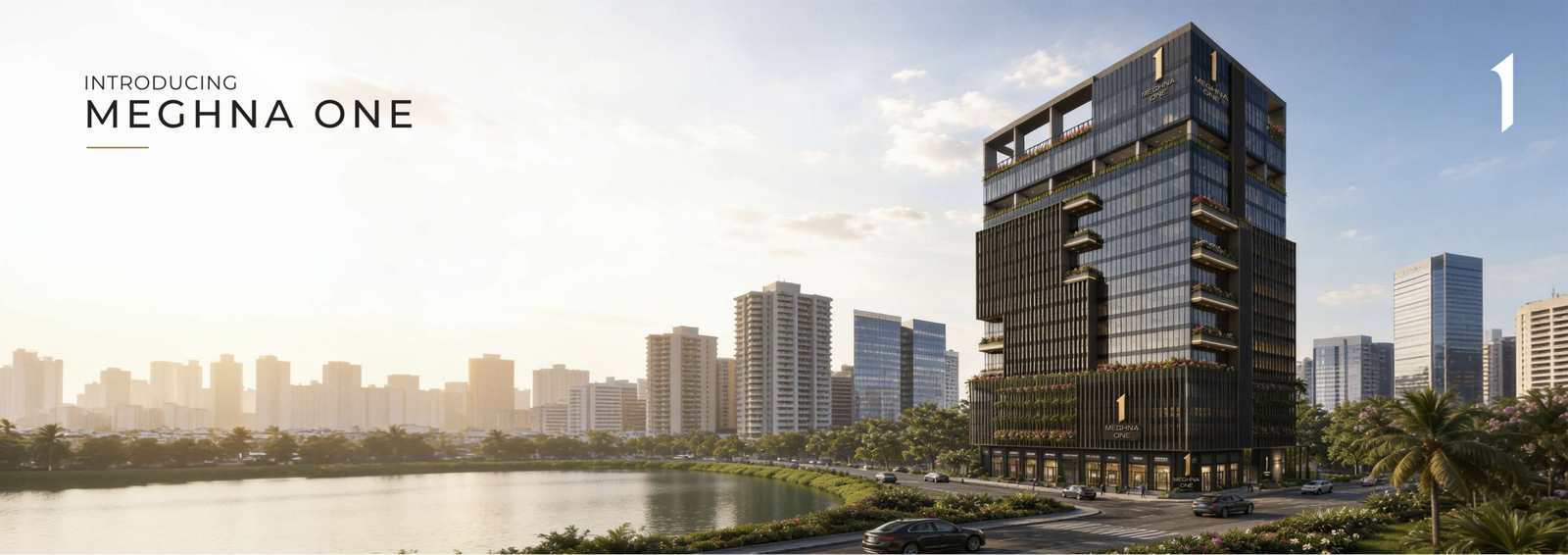 New Commercial Project by Meghna One Wagle Estate Thane
